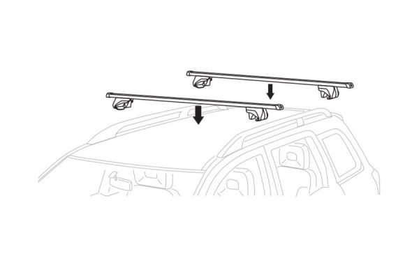 BARRAS THULE SMARTRACK XT 118CM | ALUMINIUMBAR - Imagen 5