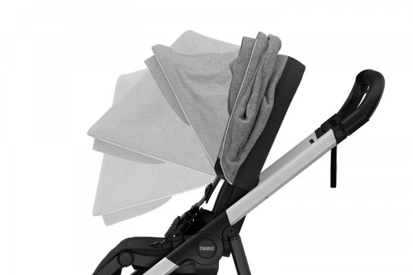 COCHE THULE SHINE GREY MELANGE - Imagen 6