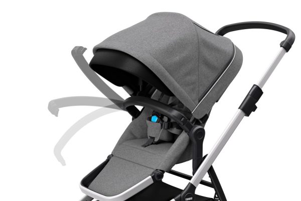 COCHE THULE SLEEK | GREY MELANGE - Imagen 9